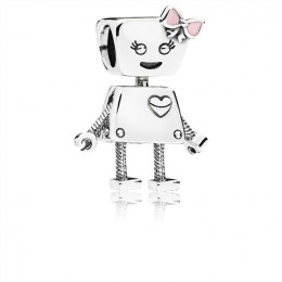 Pandora Bella Bot Charm-Pink Enamel 797141EN160