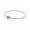 Pandora Disney-Beauty & The Beast Bangle Bracelet-Clear CZ 590748CZ