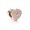Pandora Sweetheart Charm-Pandora Rose & Clear CZ 781555CZ