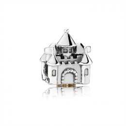 Pandora Fairytale Castle Silver and Gold Charm-Pandora 791133PCZ