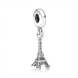 Pandora Eiffel Tower Paris Hanging Silver Charm-791082