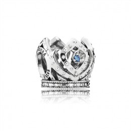 Pandora Disney-Elsa's Crown Charm-Blue CZ 791588CZB