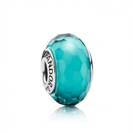 Pandora Fascinating Teal Charm-Murano Glass 791606