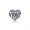 Pandora September Signature Heart Charm-Synthetic Sapphire 791784SSA