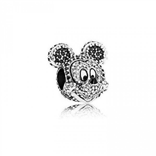 Pandora Disney Sparkling Mickey Portrait Charm 791795NCK