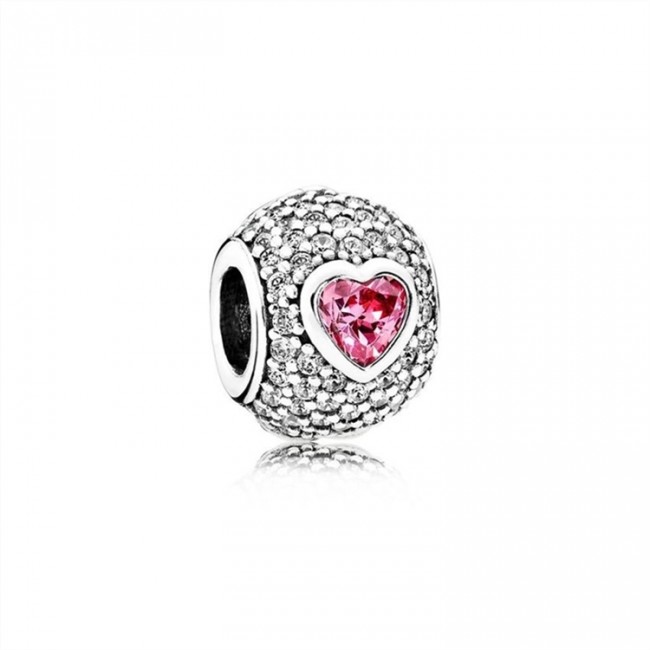 Pandora Captivating Pave Heart Charm 791815CZS