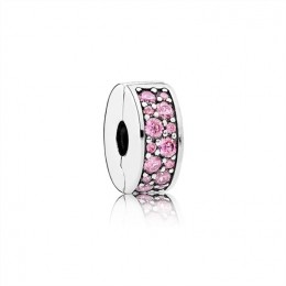 Pandora Pink Shining Elegance Spacer Clip 791817PCZ