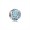 Pandora Encased in Love Charm-Sky Blue Crystal 792036NBS