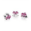 Pandora Orchid Charm-Radiant Orchid Enamel & Purple CZ 792074EN69