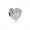 Pandora Lavish Heart Charm-Fancy-Colored & Clear CZ 792081FCZ