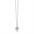 Pandora Sparkling Snowflake Silver Necklace Pendant-390354CZ