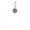 Pandora June Droplet Pendant-Grey Moonstone 390396MSG