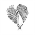 Pandora Majestic Feathers Ring-Clear CZ 190960CZ