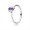 Pandora Poetic Droplet Ring-Purple CZ 190983ACZ