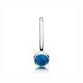 Pandora December Droplet Ring-London Blue Crystal 191012NLB